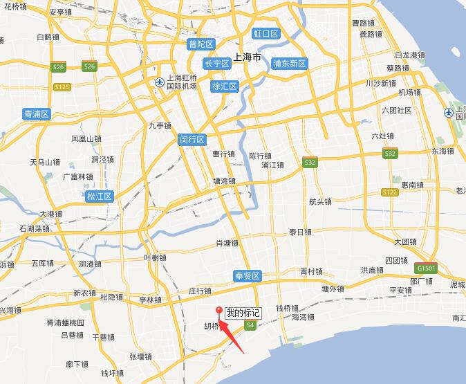 奉贤区庄行邬桥经济园区,104板块,独门独院,浦卫公路1399弄100号,地理