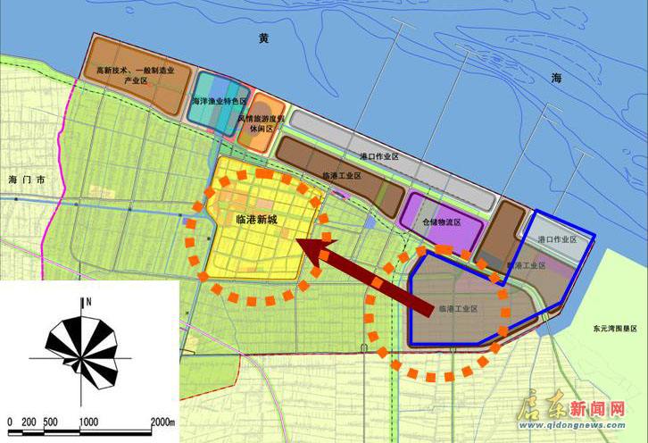 江苏启东吕四港济开发区 标准厂房出租 园区工业土地出售招商 17万