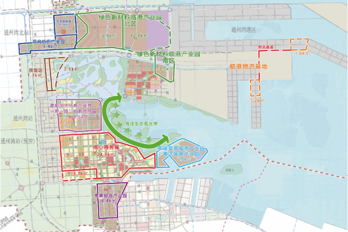 江海联动示范区 产业聚集新高地——中南高科产业园2#+电子信息产业园双盘来袭，火热招商中！