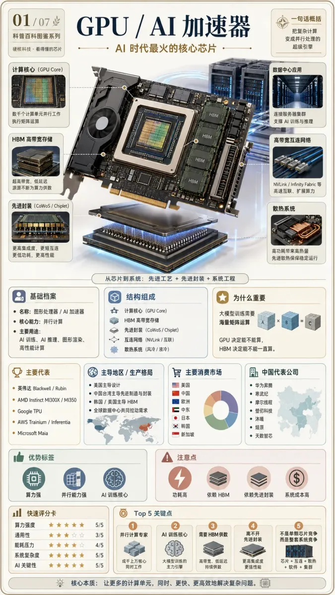这七大芯片，决定AI上限