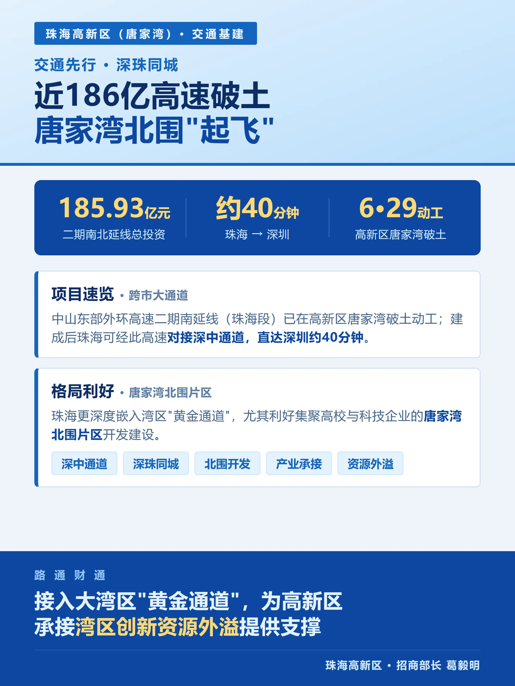 投资近186亿、到深圳约40分钟！