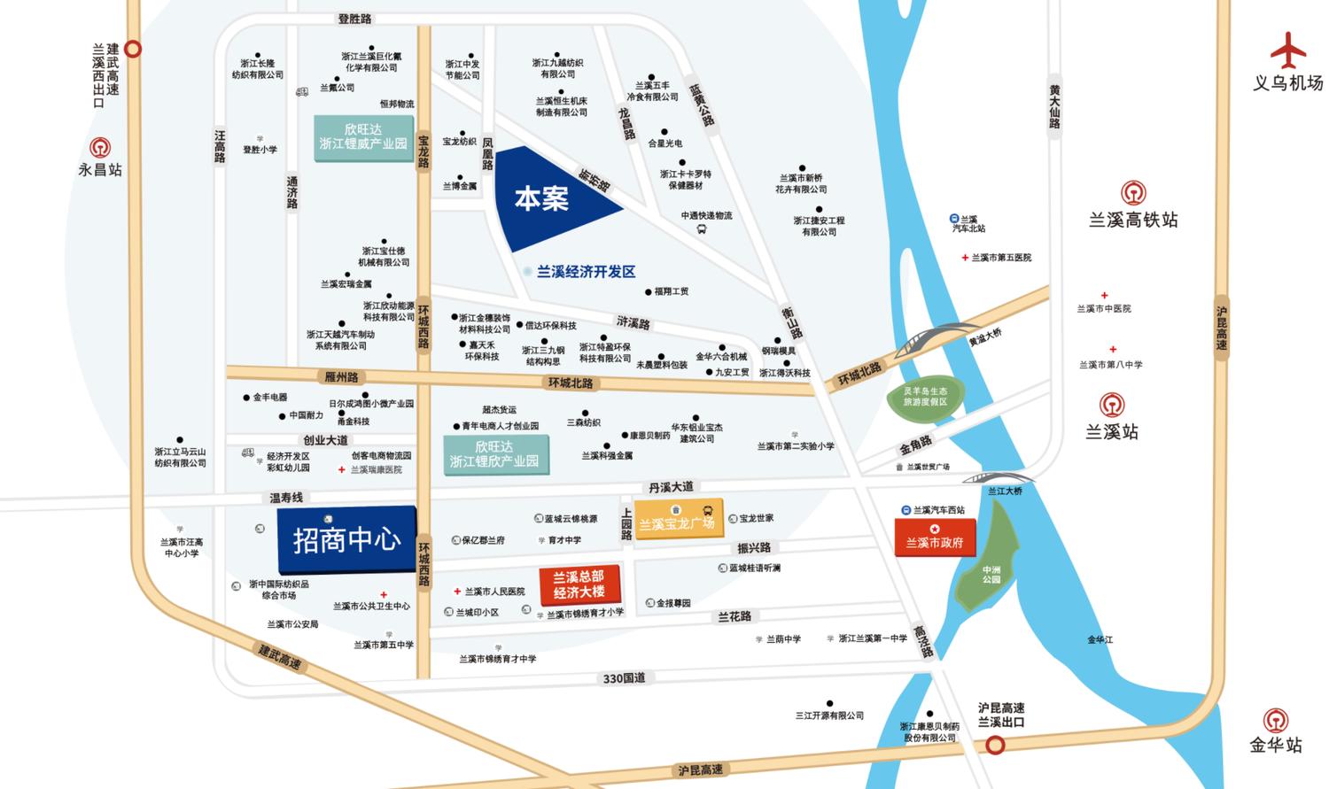 区位图