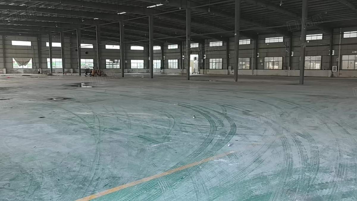【推荐】上海黄圃镇原房东独门独院滴水11米带地坪漆厂房出租有证大小6000平单层可分租