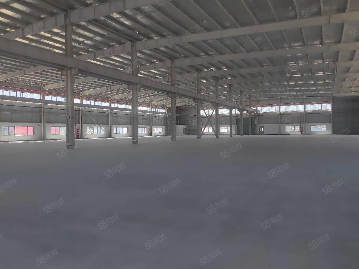 南京汊河经济开发区厂房出租仓储带行车可办环评金刚石地面15000平独门独院单层可架行车轨交口