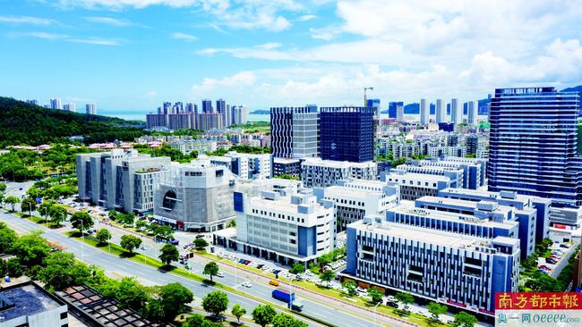 珠海信息港塔楼与办公空间