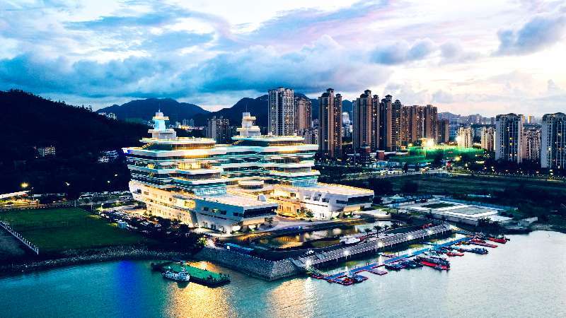 香山海洋科技港实景