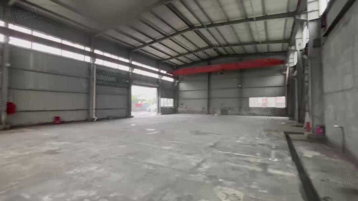 杭州单门独院，大空地挂车可自由进出（500平厂房出租独门独院单层，带5T行车