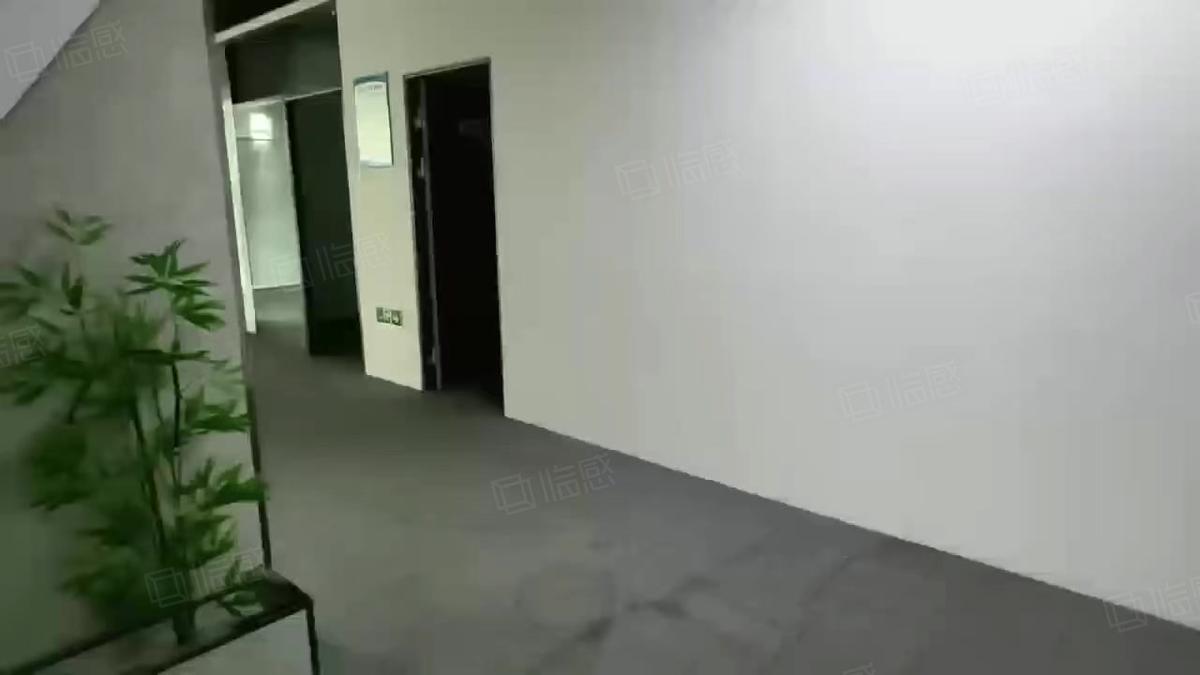 【推荐】济南大学城轻轨旁321平精装办公室 隔间多环境好厂房出租多层可注册