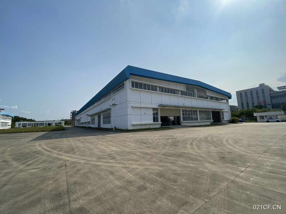 广州广州黄埔其他区单一层高米带行车牛角免可架行车单层全新厂房出租：首层12米层高