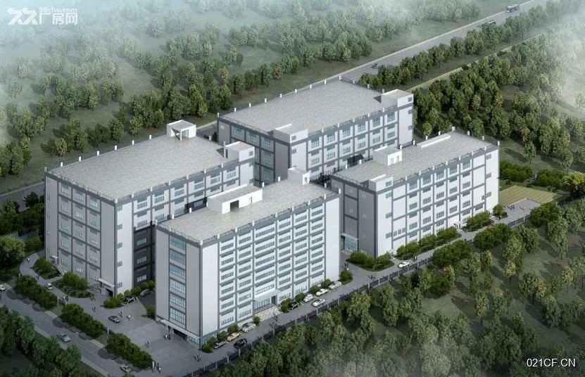 广州广州黄埔M工业用地区全新研发楼以标准厂房多层厂房出租：区位优势明显