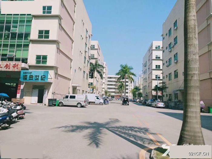 深圳宝安石岩大型工业园大型工业园整层带装修靠近汽车独门独院多层大车进出（工业园）厂房出租：配套完善