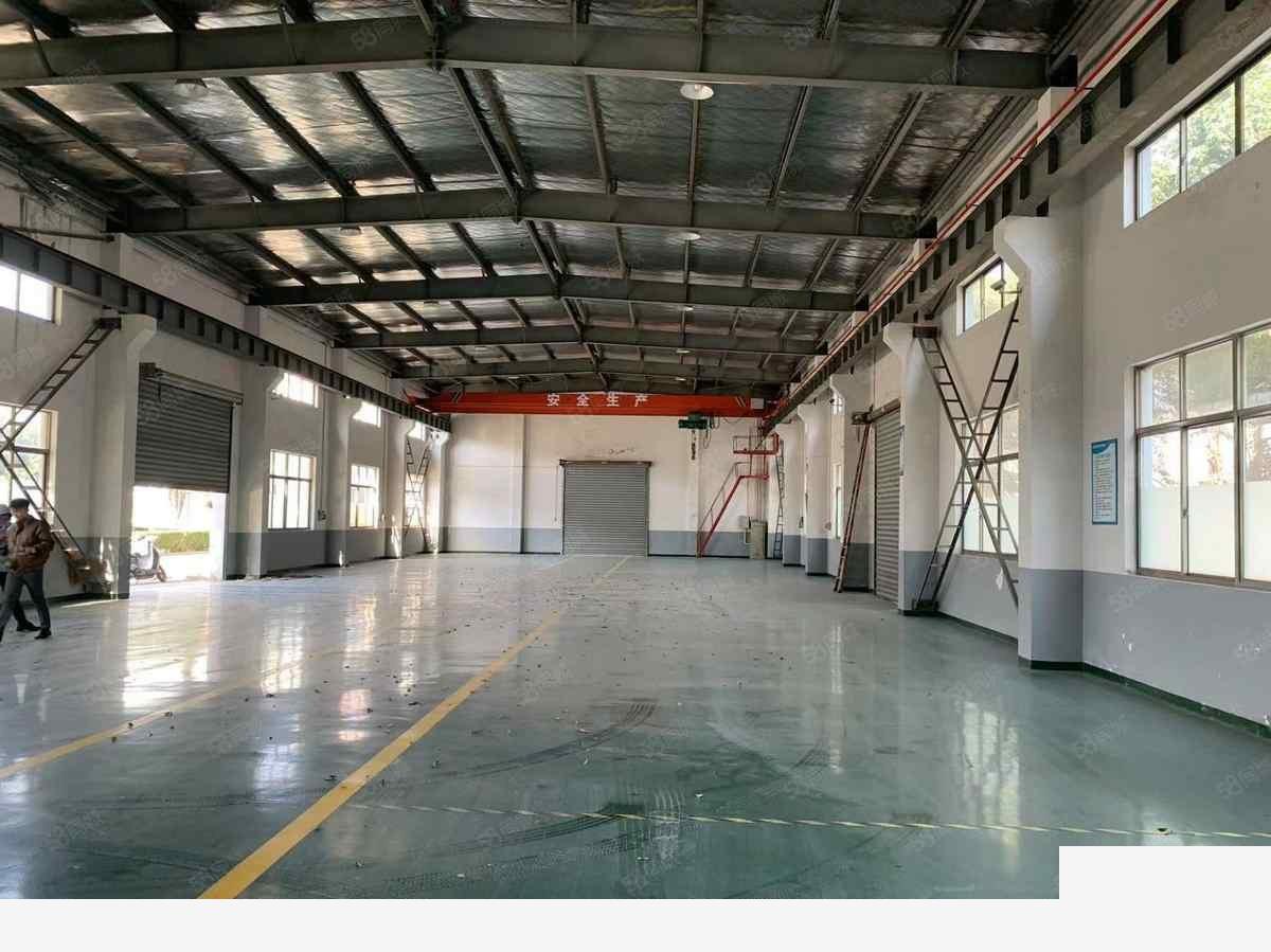 【重点】上海上海宝山大场镇城市工业区独栋花园式厂房，大房东无公摊，交通厂房出租，空中花园