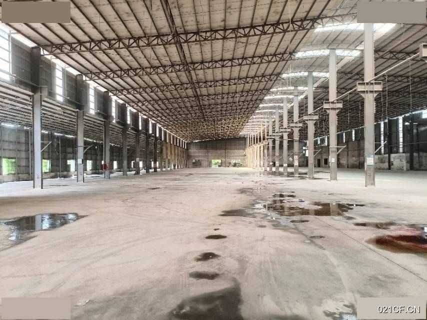 佛山南海狮山大路10元7500方有吊机位大路2500㎡独门独院层高13米厂房出租｜，首层13米层高
