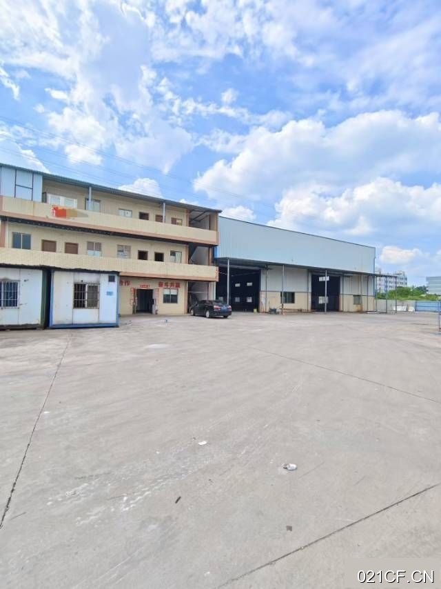 工业园佛山南海狮山北园工业园2326方空地大配套齐北园工483㎡独门独院标准厂房单层厂房出租，配套完