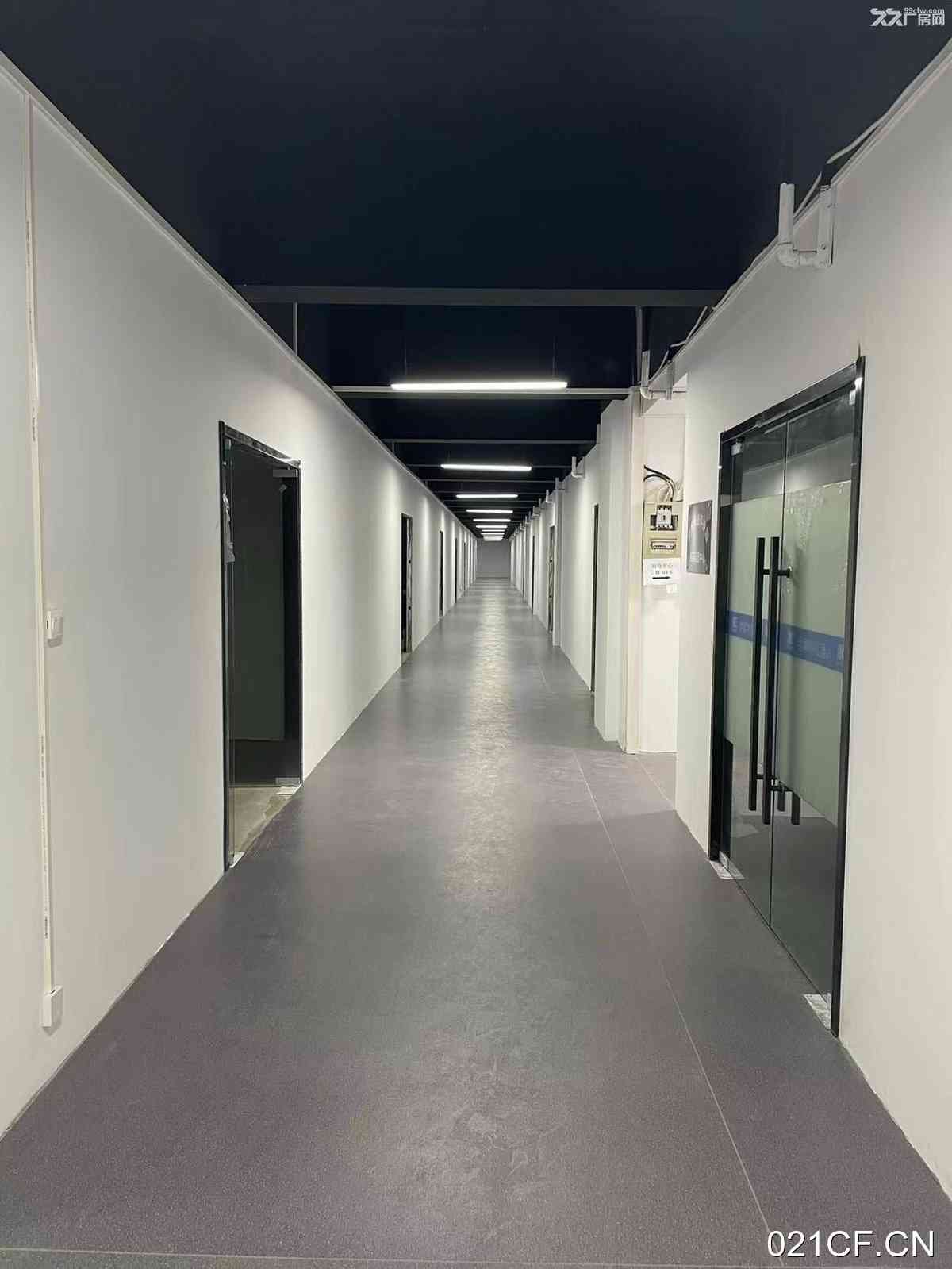 武汉江夏东湖高新三环边全新独院40—自由分割1451㎡独门独院带喷淋单层厂房出租：区位优势明显