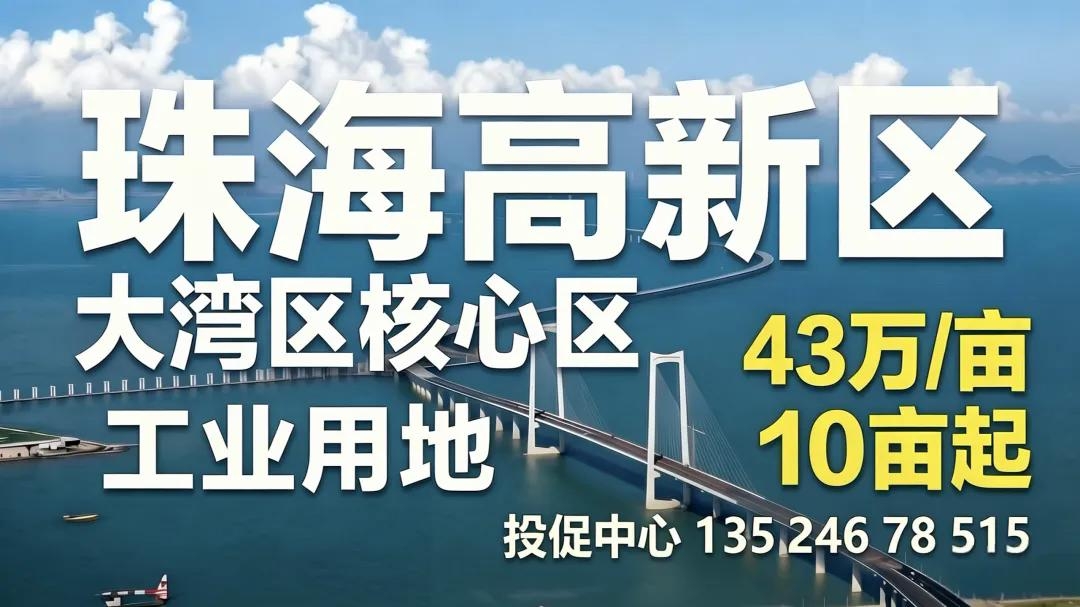 大湾区核心区工业土地出售