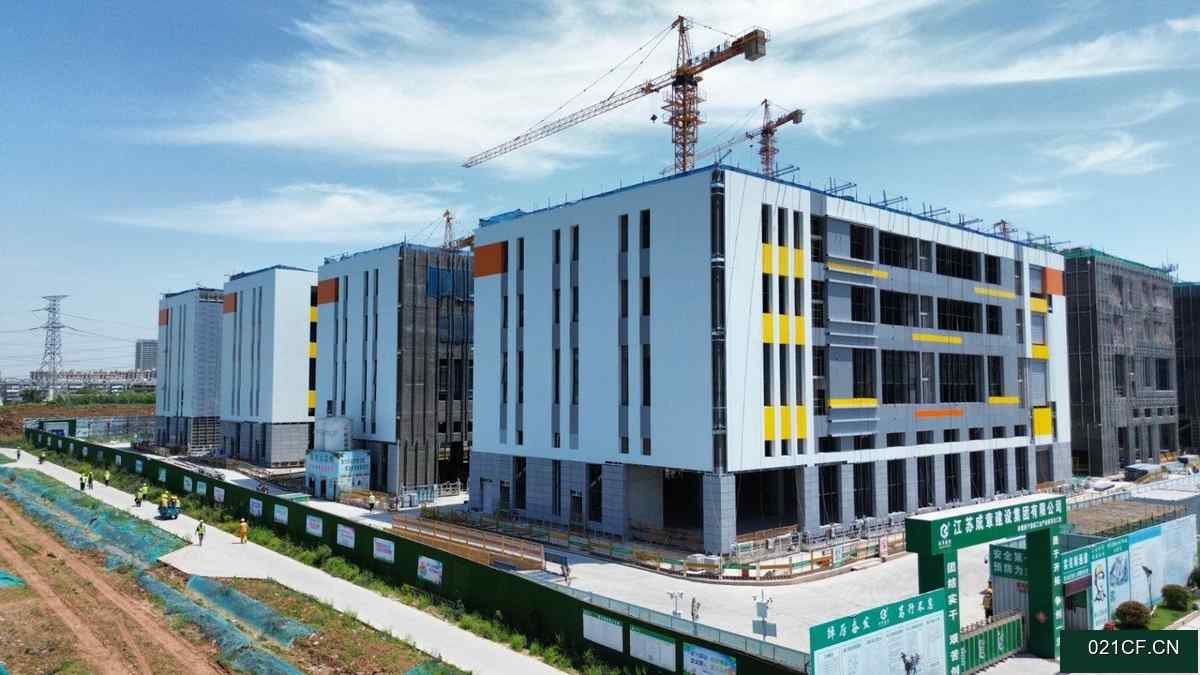 高新区南京浦口高新区江北新区 卸甲甸地铁旁 502100㎡标准厂房全新厂房出售：地铁直达