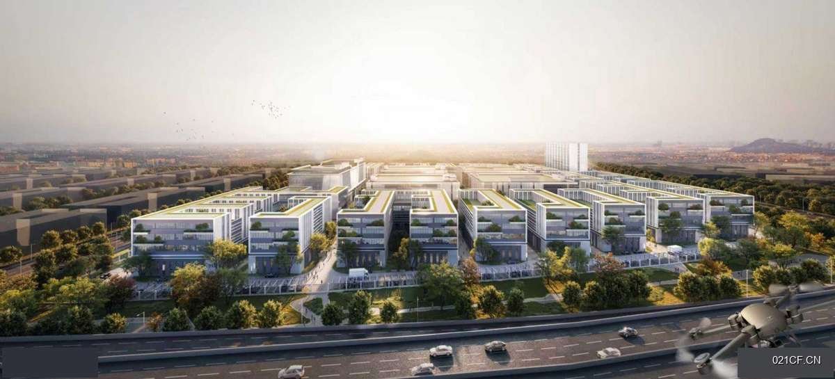 绍兴诸暨暨北路和安防路交汇处花园式 生产研发一体 形象极15000㎡独栋全新厂房出售｜，空中花园