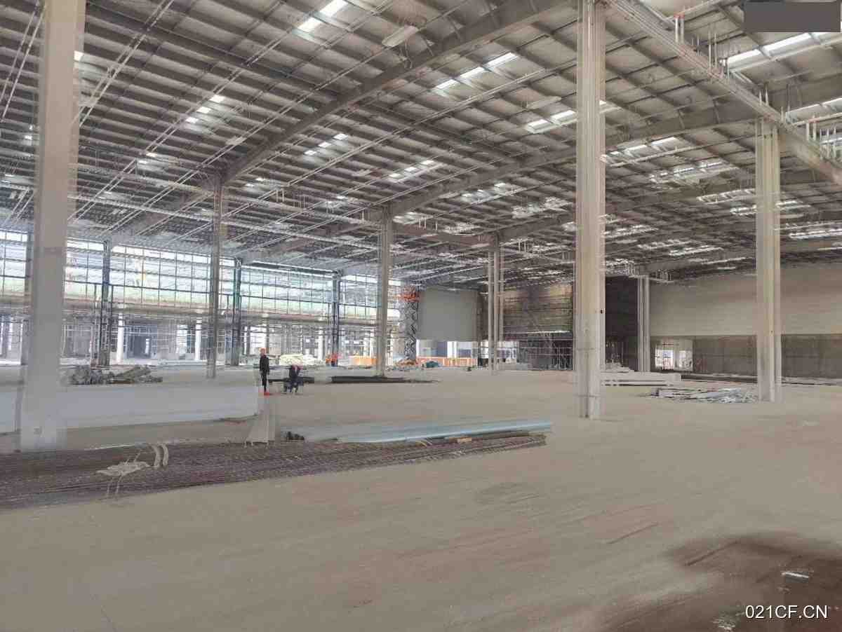 金华义乌北苑街道北苑稠江月台库20000方可标准厂房单层全新厂房出租：区位优势明显