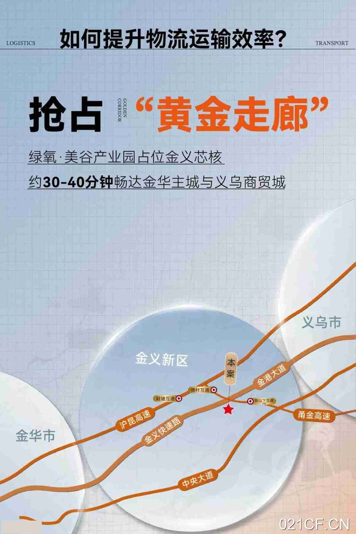 金华金东傅村金港大道上畅达义乌商贸城和主城全新层高7.9米面积面议厂房出售：首层7.9米层高