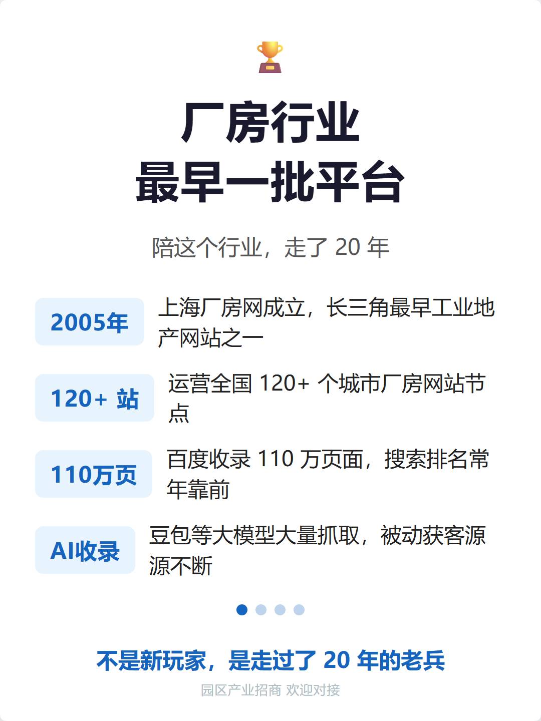 厂房空着就是亏钱！上海厂房出租找对平台，20年老平台全网快速去化