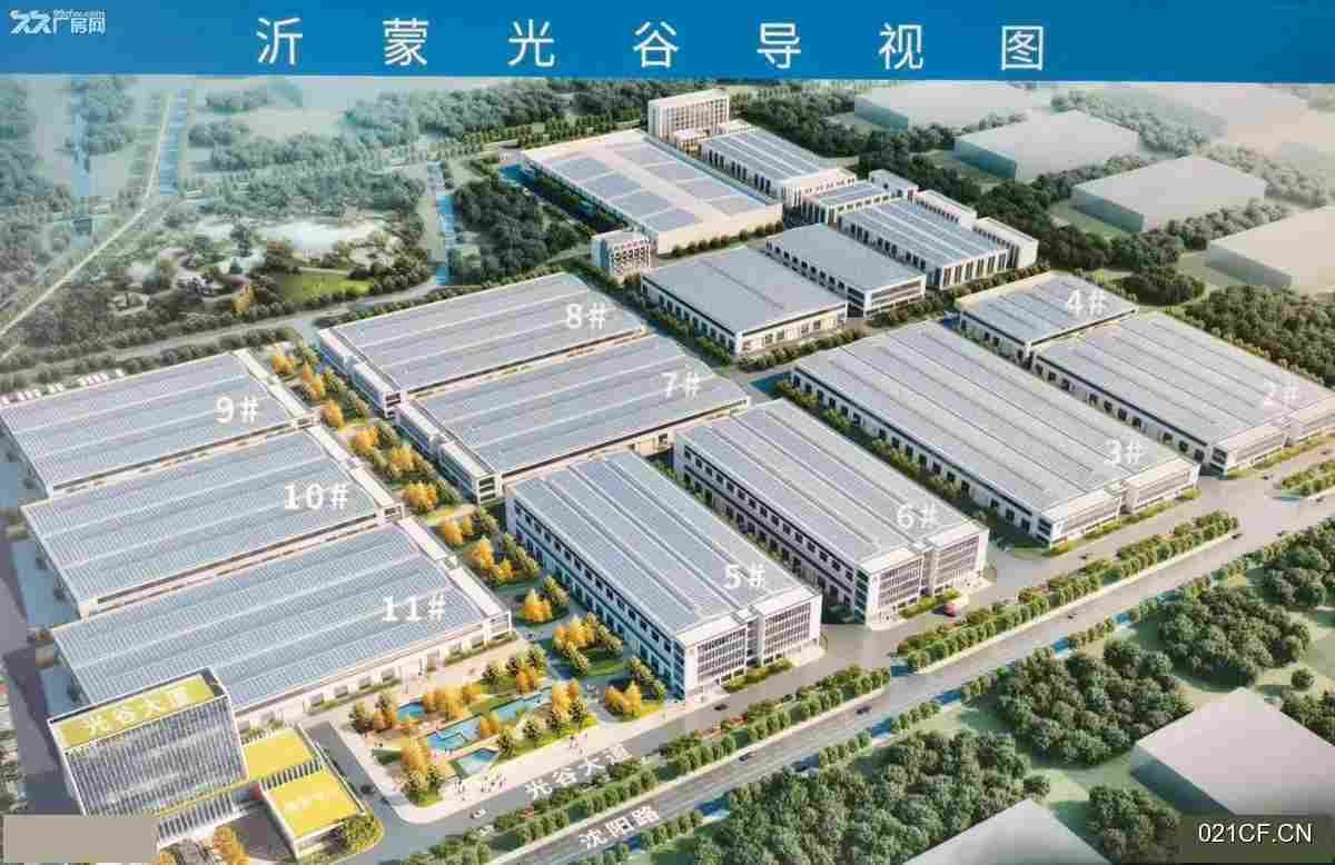 临沂开发区厂房出租实景外观