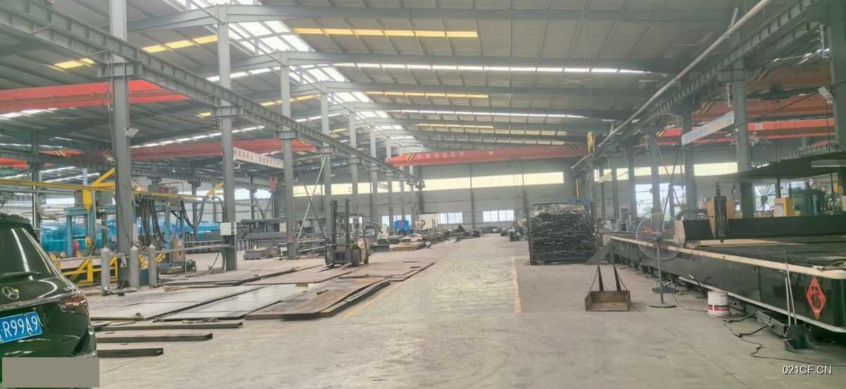 东省济宁市兖州山东省济宁市兖州区兴隆庄聚鑫源商贸城西路区钢结构标准有楼10000㎡标准厂房单层大车进厂房出售