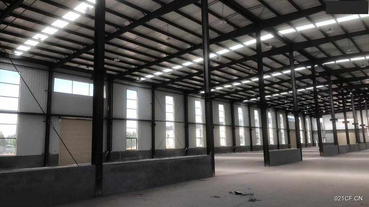 济宁汶上南高速路口西1kM市新建单层首付低可分期付款100㎡全新可分租厂房出售：区位优势明显