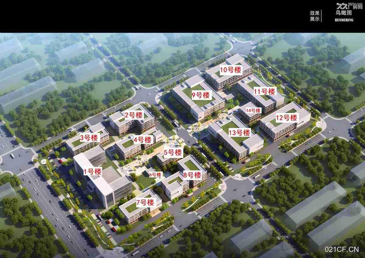 九江市濂溪区鄱阳湖生态科技园科技四路与生态四路交汇处（青网）大量优质环境优美价格美丽12000㎡可分厂房出租