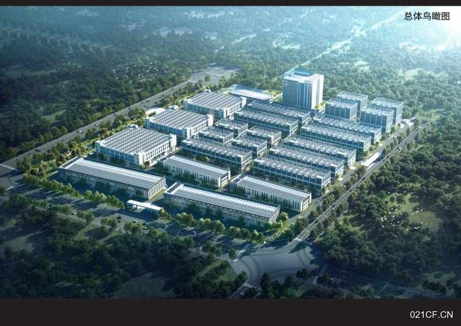 衢州开化320国道旁高速路口交通便利产业园配套齐全16000㎡独栋标准厂房全新厂房出售：配套成熟