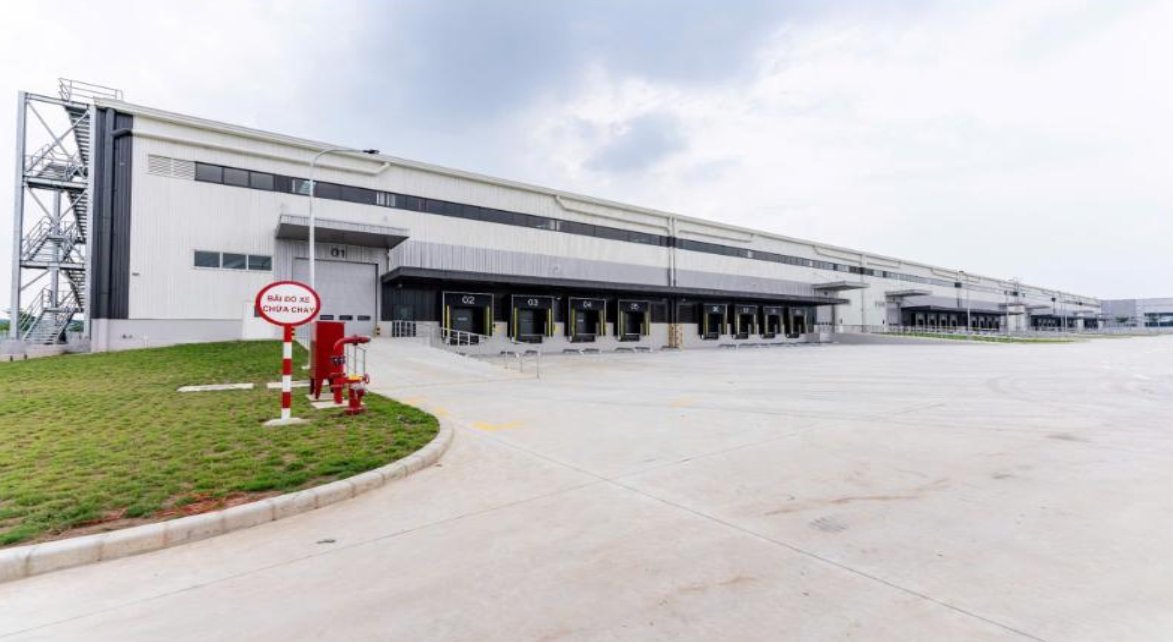 安丰扩建工业区厂区鸟瞰全景效果图