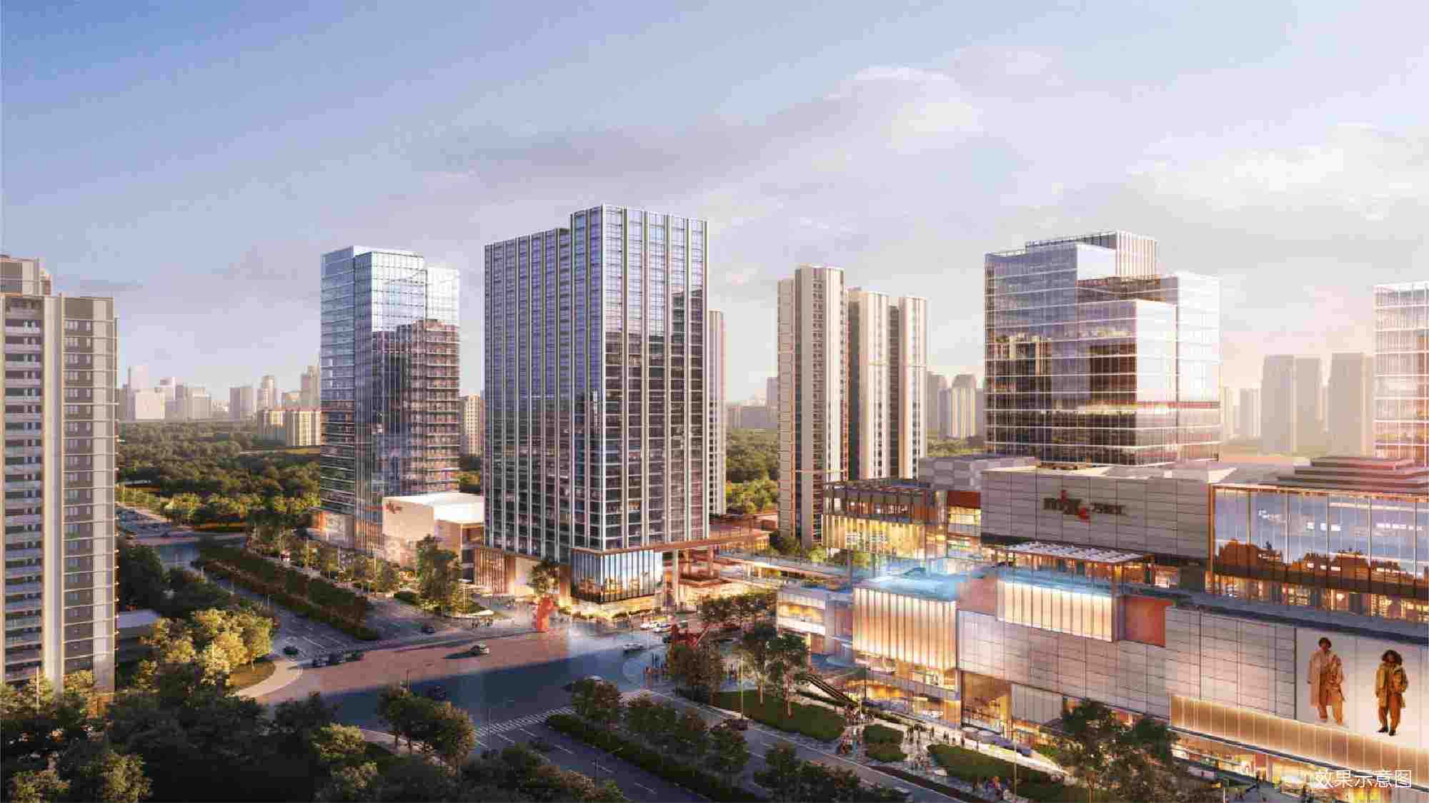 中環置地中心建筑效果