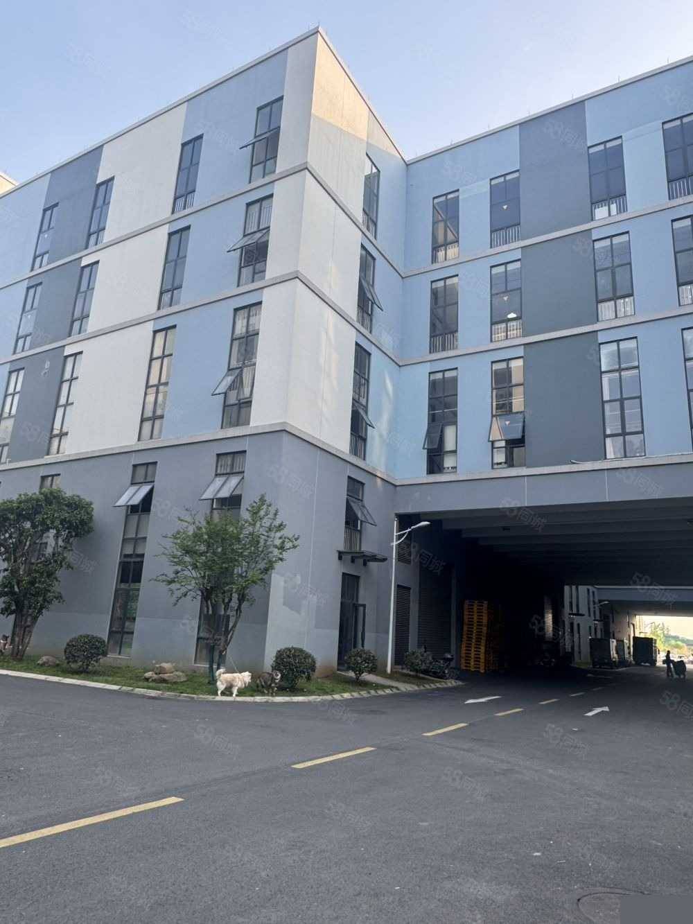 【重点】湖州园区道路宽，车位多，高速口附近吴兴西南新城60000平厂房出租，紧邻高速