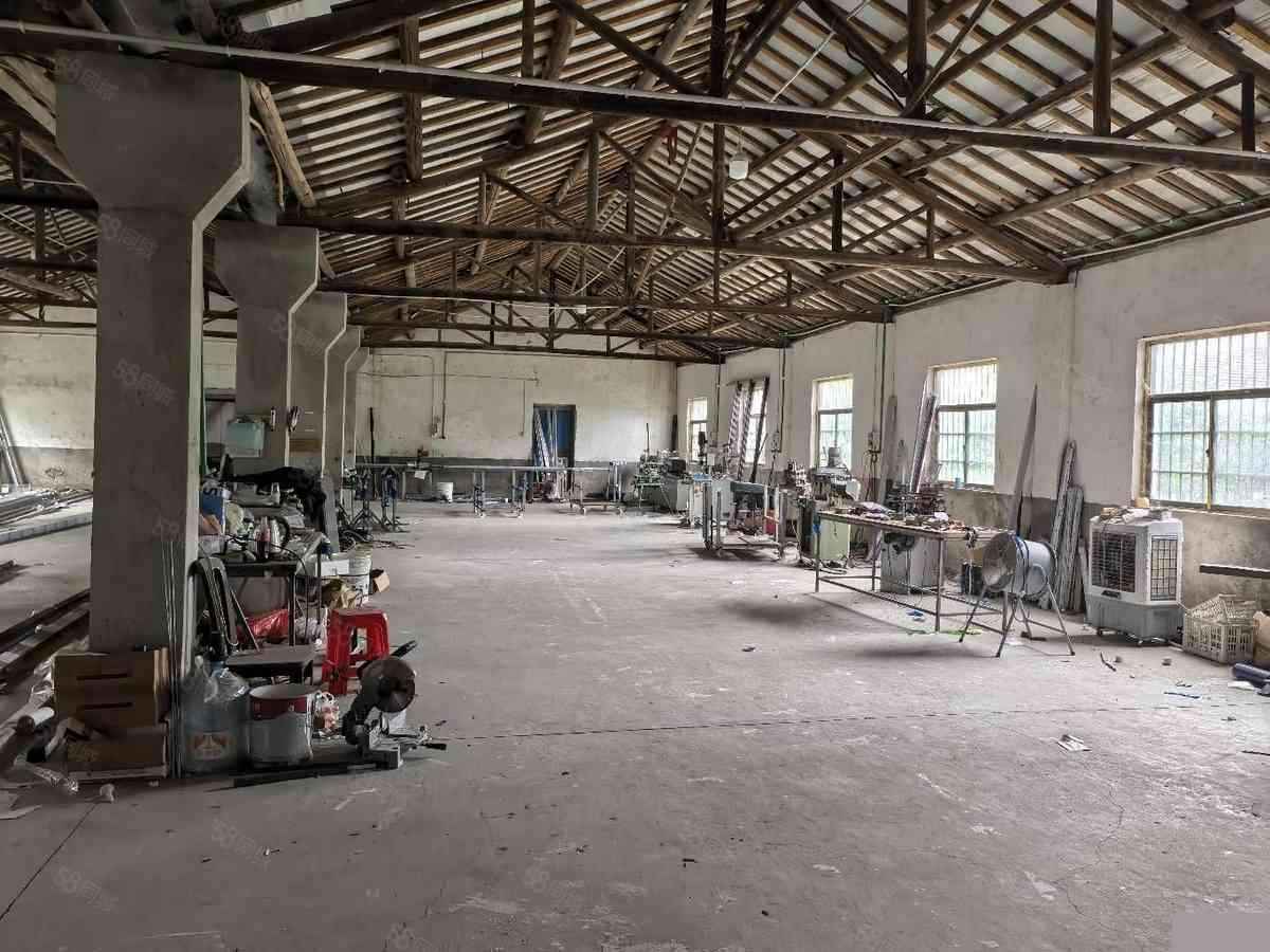 【重点】湖州禹越高桥村委附近，独院单层农民房1380方，能进13厂房出租，优质产业载体
