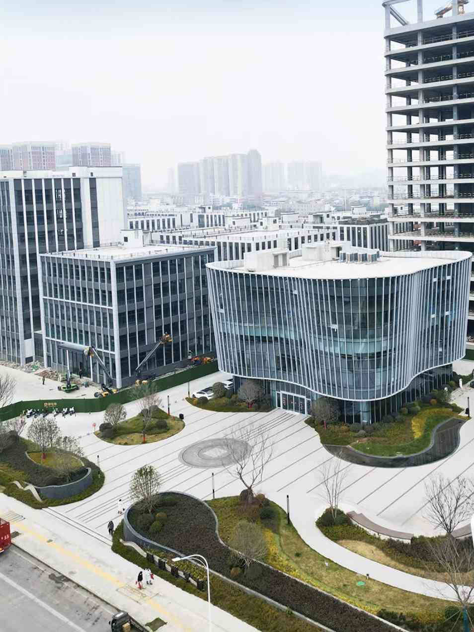 武汉理想科学城园区景观