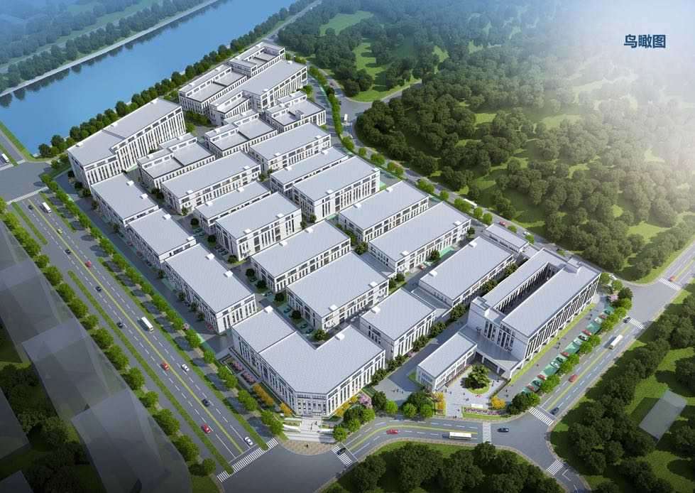 中南高科台州三门智能智造产业园鸟瞰图