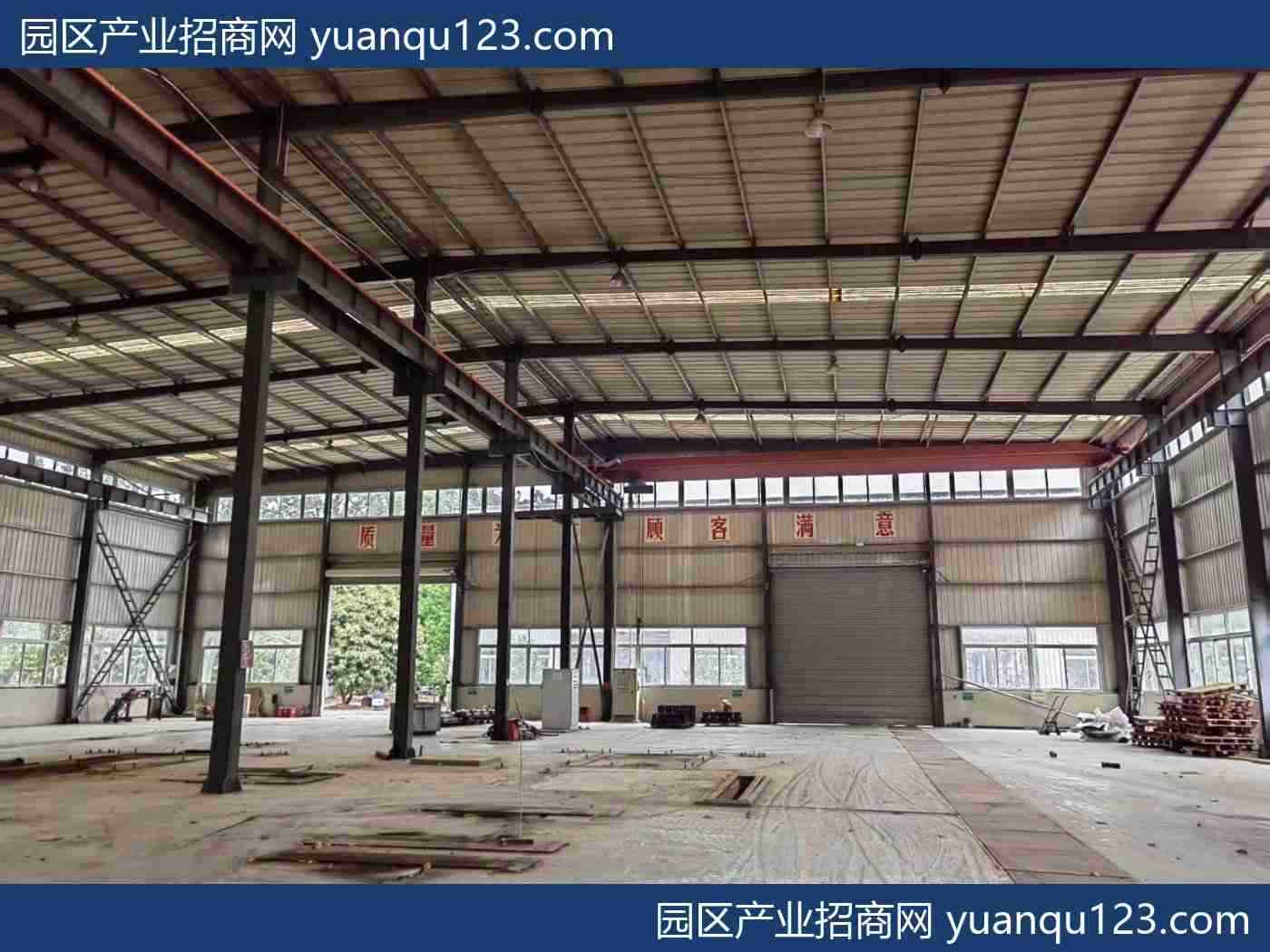 【重点】南安市泉州 溪美工业区国道旁钢结构大型工业厂房出租，首层11米层高