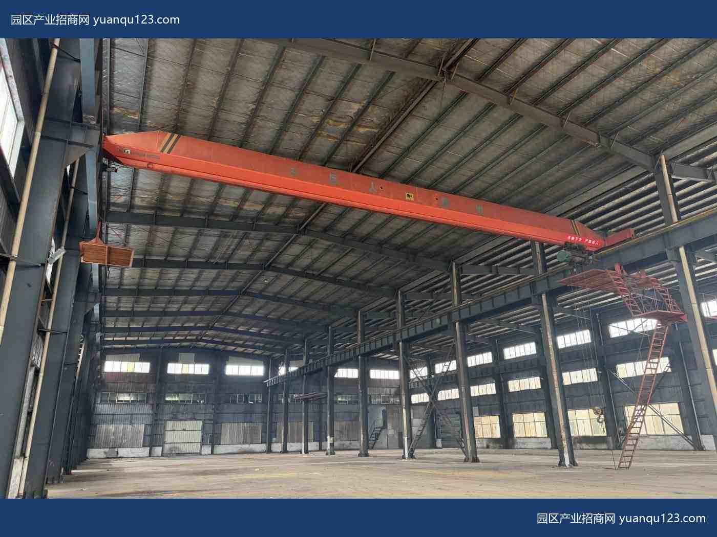 工业园湖州正规工业园1000平起租｜单层重工厂房15块招租-南浔厂房出租：首层10米层高