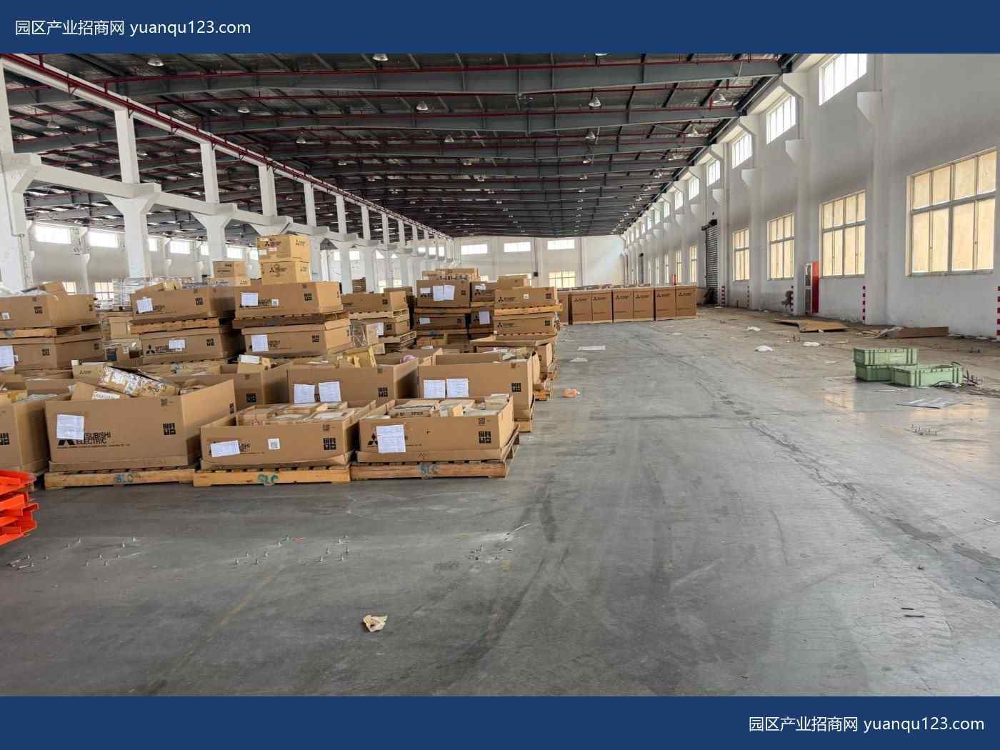 嘉兴 5栋单层厂房共24000能分割！带装卸平台超大空地-嘉兴嘉善厂房出租，首层10米层高