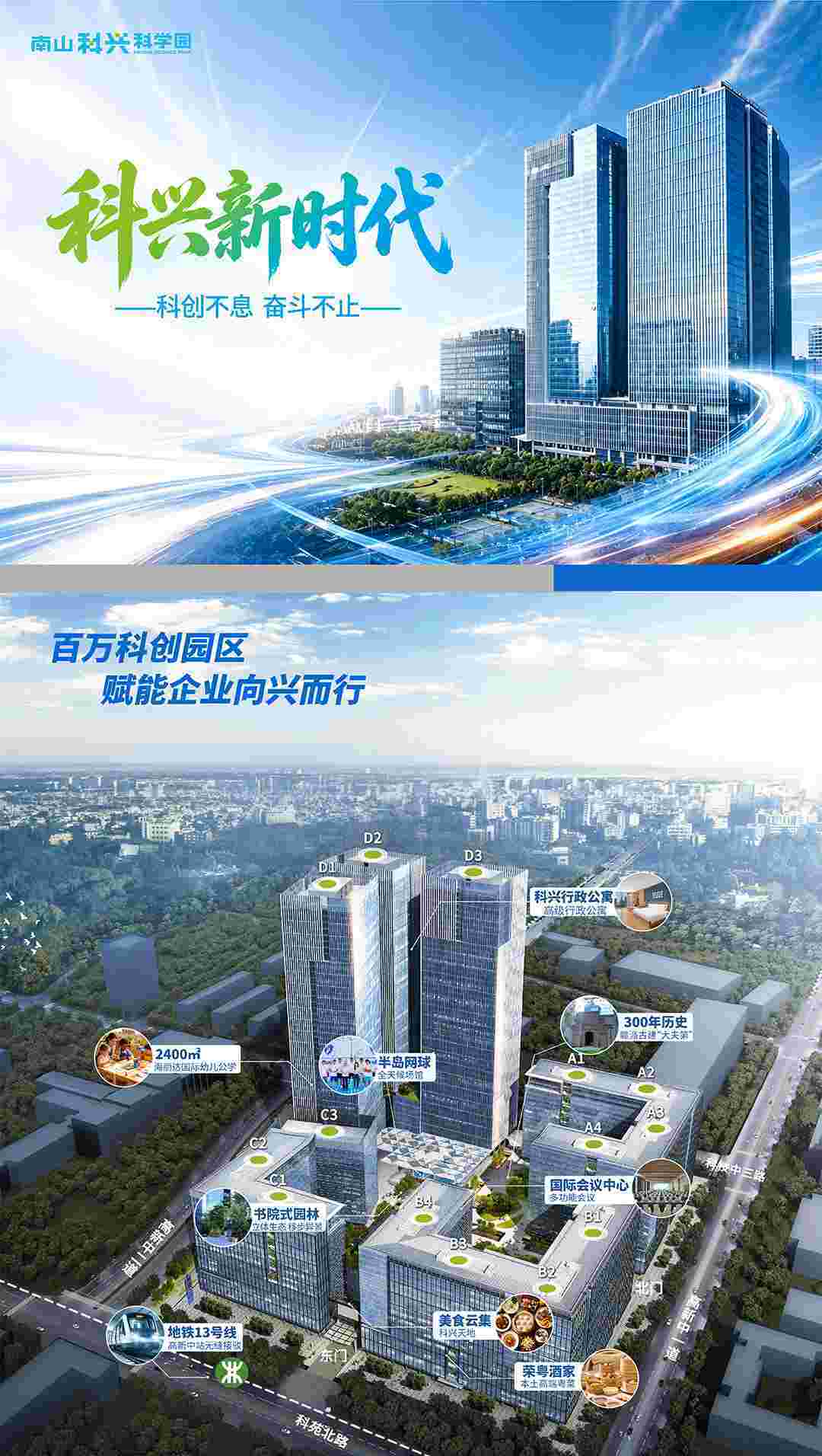 【优质】深圳南山科兴科学园D1栋8F整层研发办公出租 3216.46㎡ 精装四面采光 开发商直租·zngk