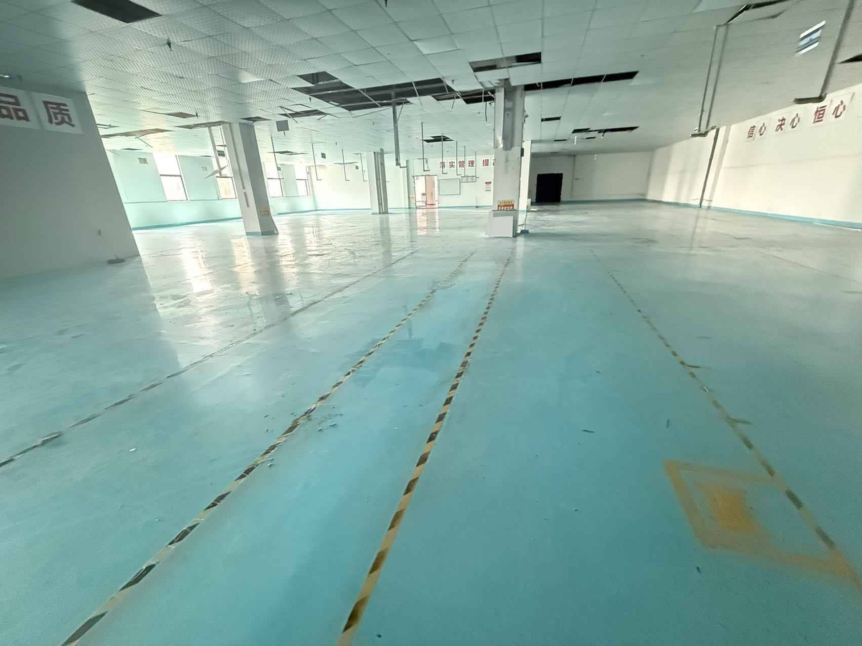 厂房生产区环氧地坪