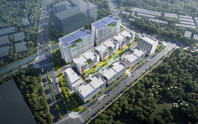 独栋+高层双载体招商3000平起带露台现楼，珠海高新区国企厂房出租