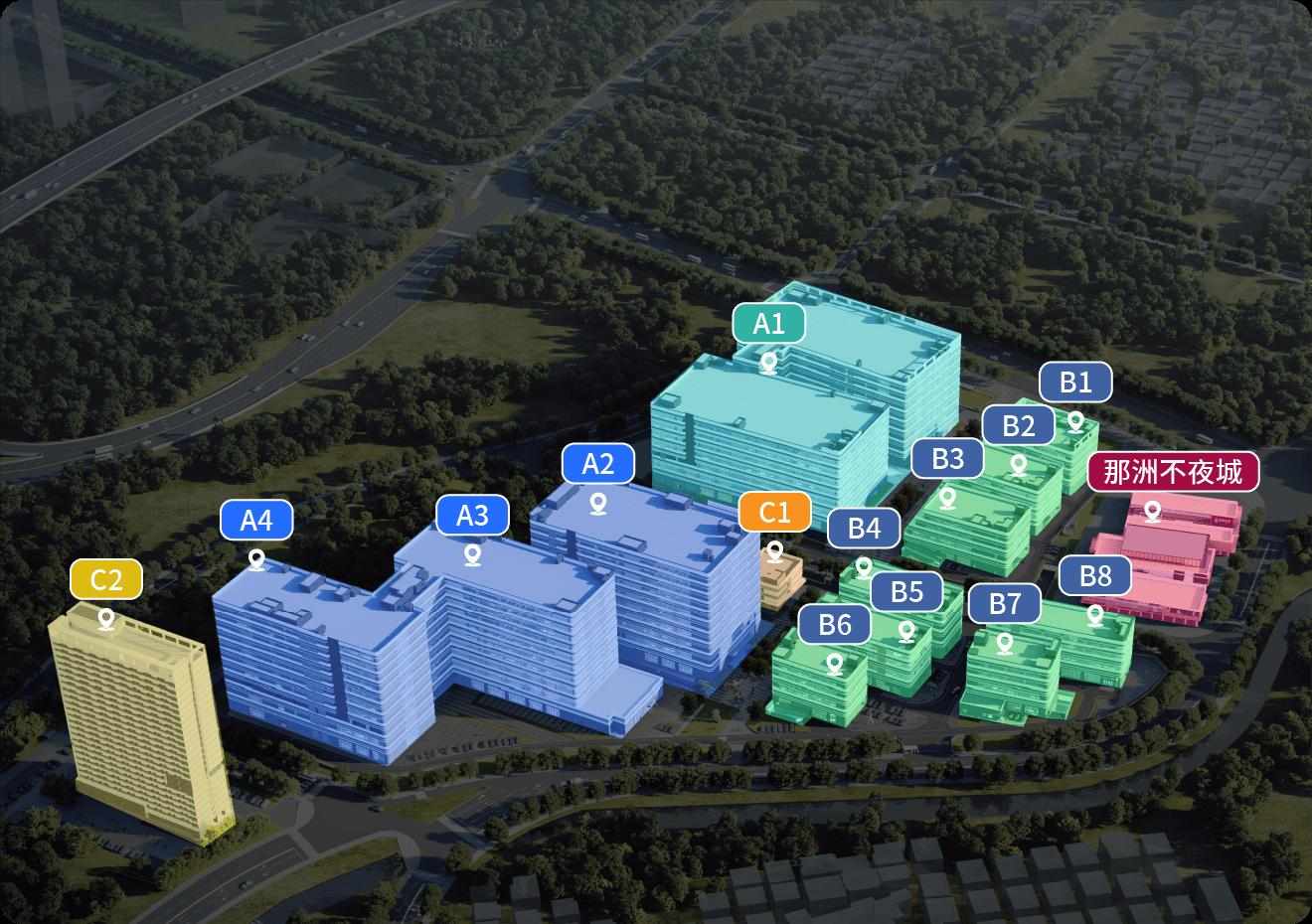 港湾9号功能分区图