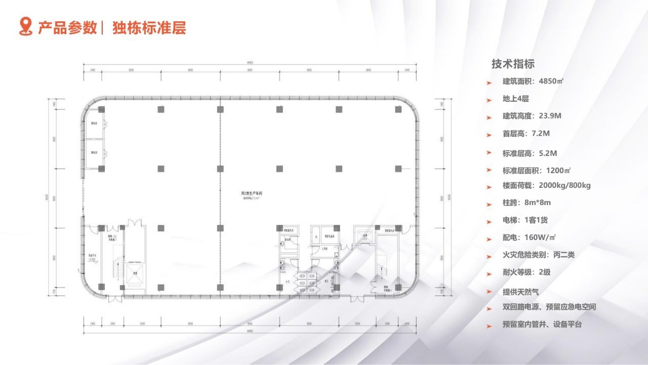 园区独栋厂房实景