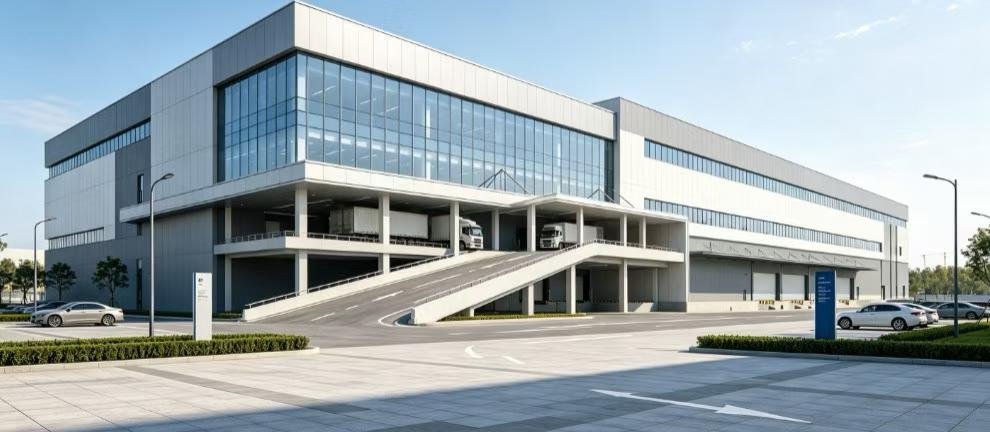 园区现代化建筑实景