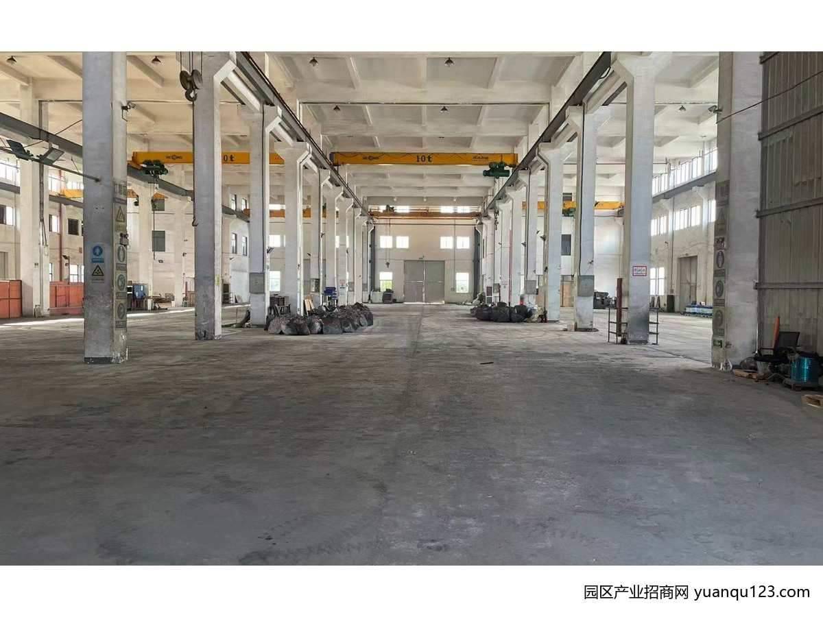 嘉兴12米层高，嘉善魏塘7000方重加工车间，带多台行车及油漆环评，仓库出租（业主直租）