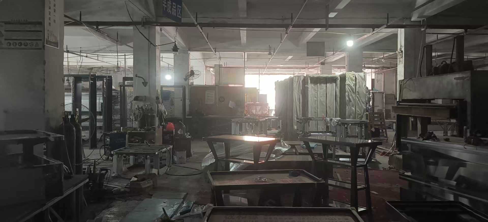 厂房内部实景