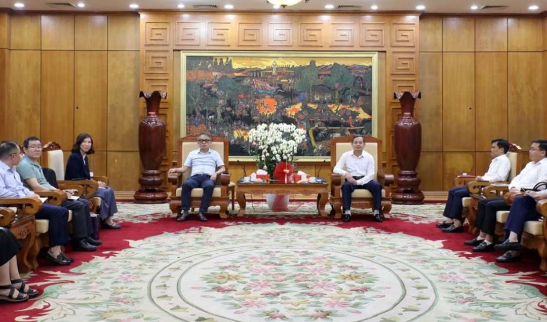 AVC与北宁市工作会谈