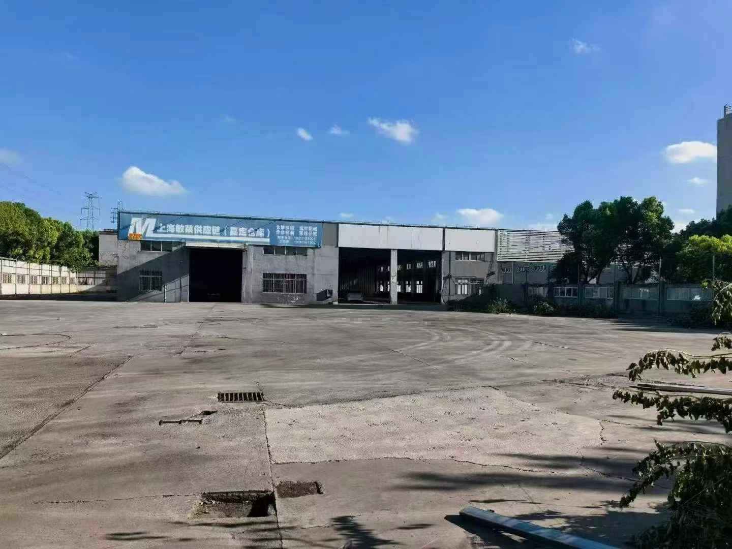可办环评，上海嘉定马陆厂房场地出租适合废铝不锈钢塑料回收打包