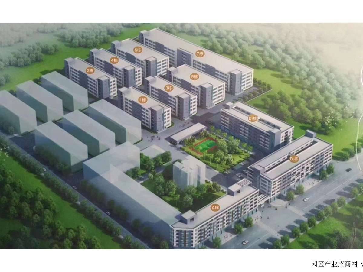 中山三角10万㎡荔源科技产业园部分厂房出租可分租有2吨货梯（多图实拍）